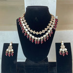 Statement Ruby Polki Set