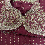 Motifs Blouse Lehenga Set