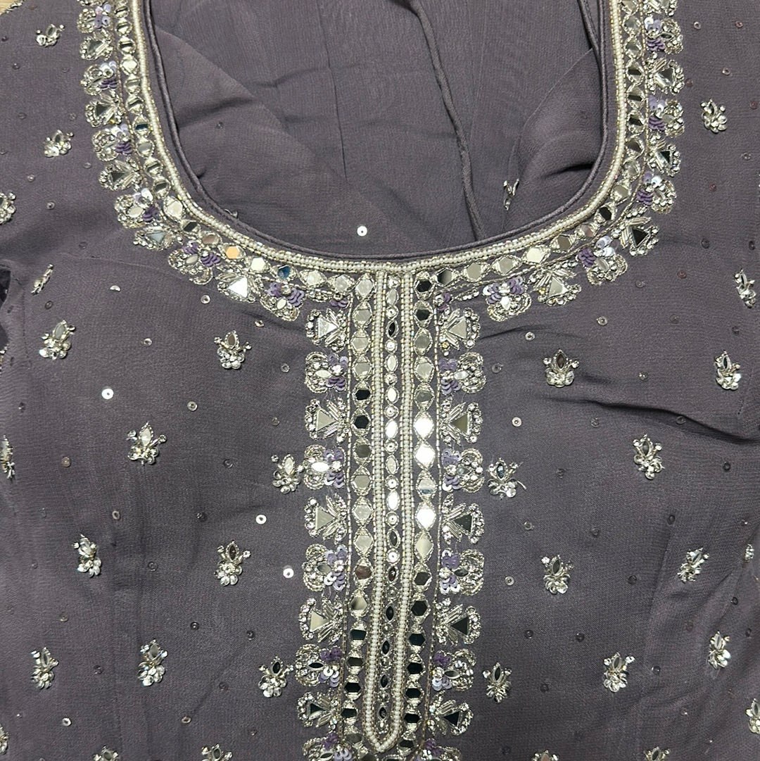 Mirror Work Sharara suit