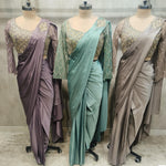 Embellished Drape Saree