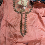 Gharara Suit with Copper Embroidery
