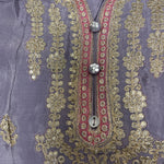 Thread Embroidery Sharara Suit