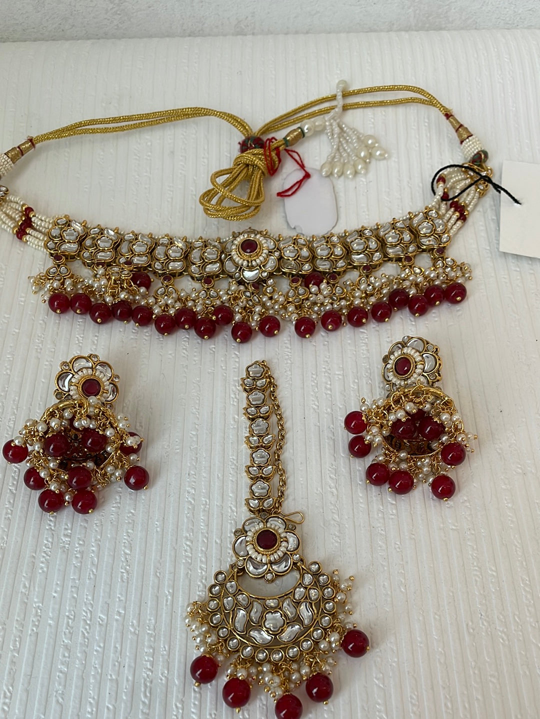 Kundan Set With Jhumki Earrings