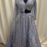 Hints of Purple Lehenga