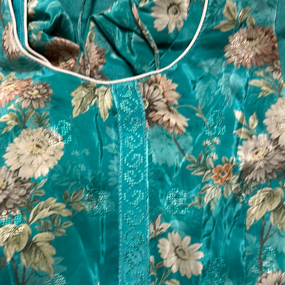 Floral Print Pant Suit