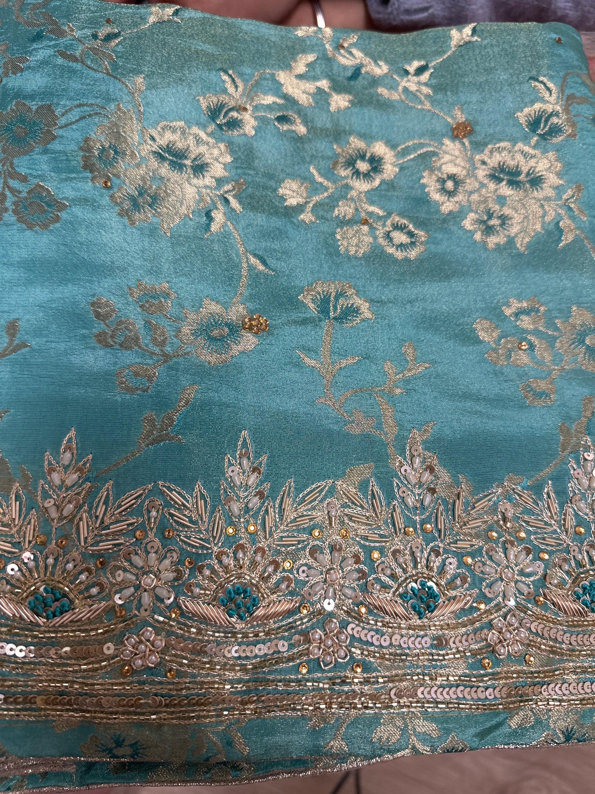 Banarasi Unstitched Suit