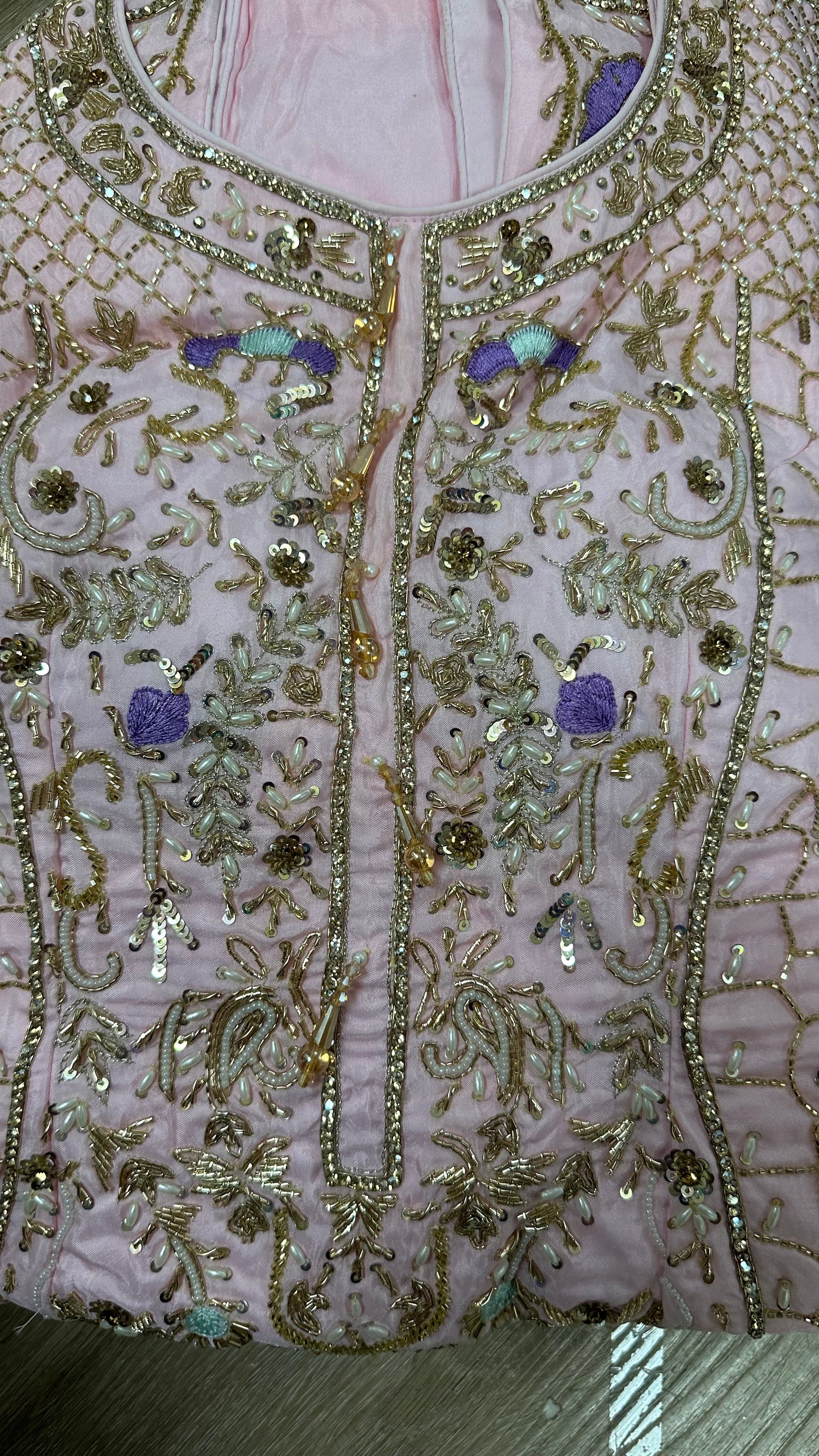 Embroided Gharara Suit