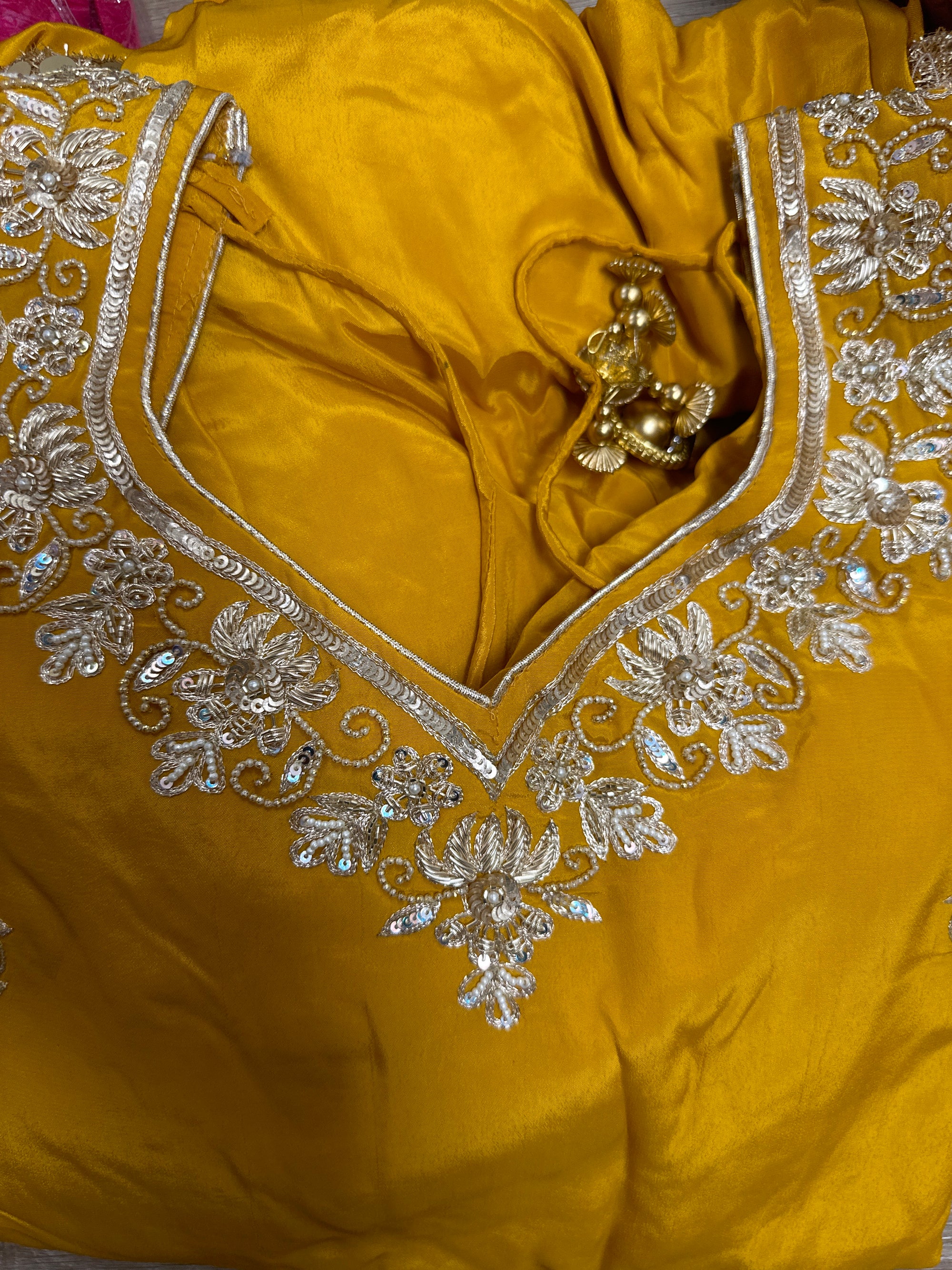 Traditional Embroidery Plazzo Suit