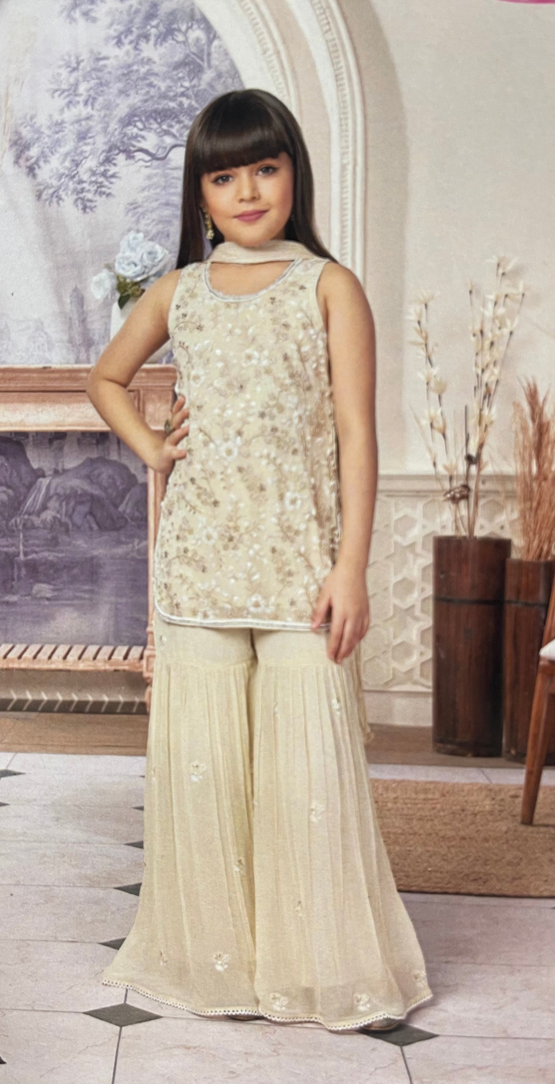 Kids Sharara Suit