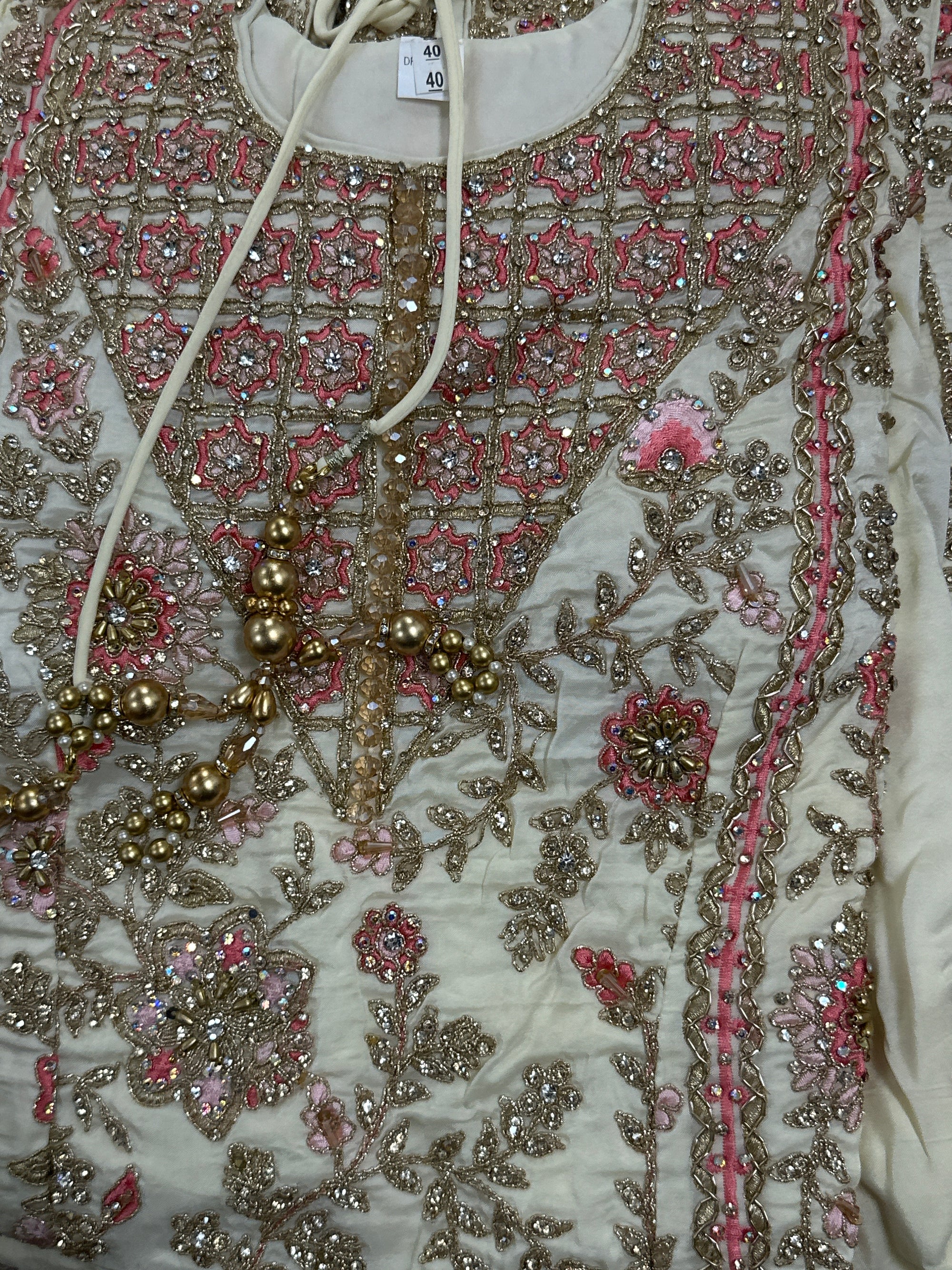 Floral Embroidery Sharara Suit