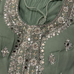 Mirror embellished Sharara Suit