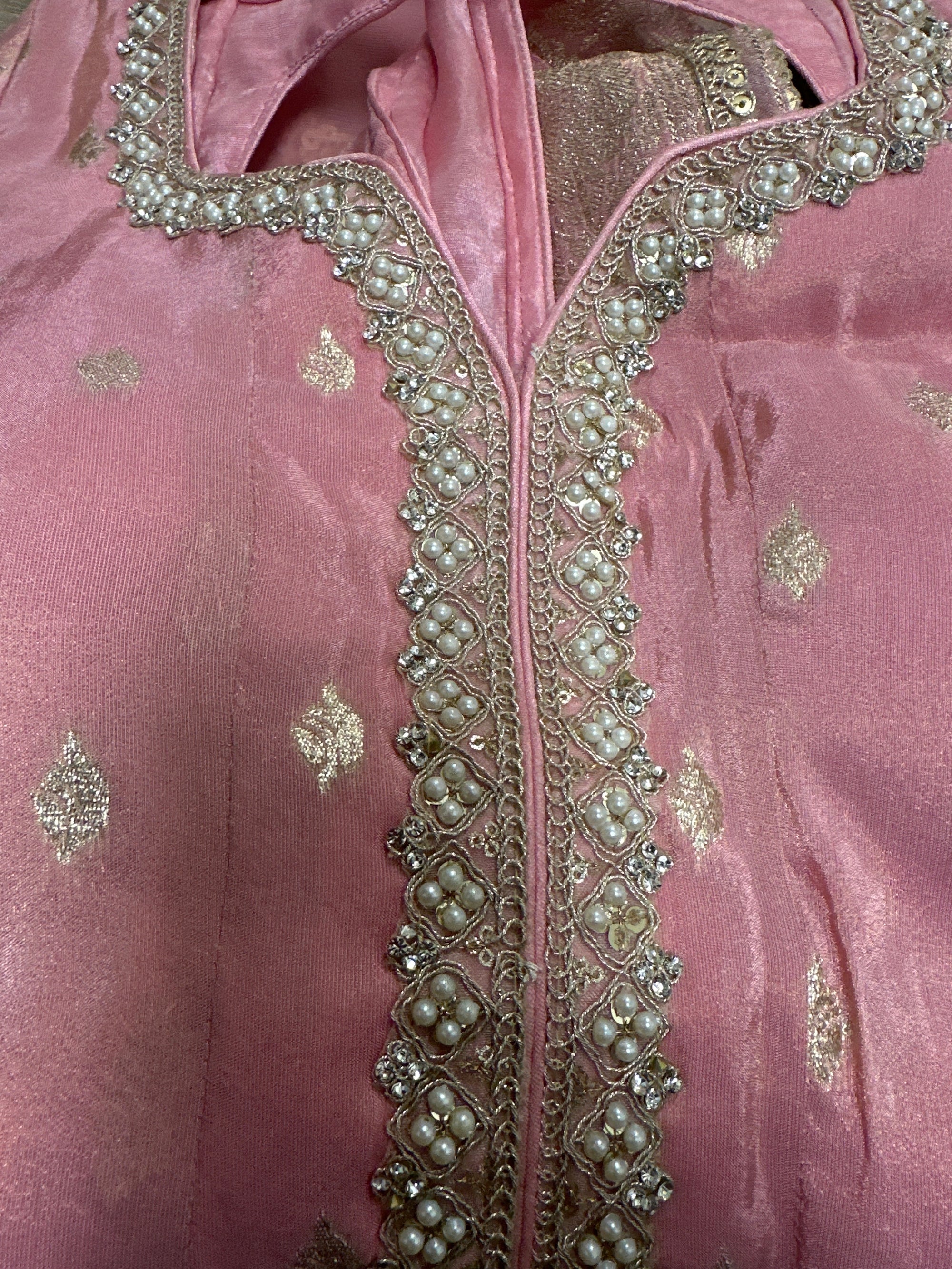 Banarasi A-Line Sharara suit