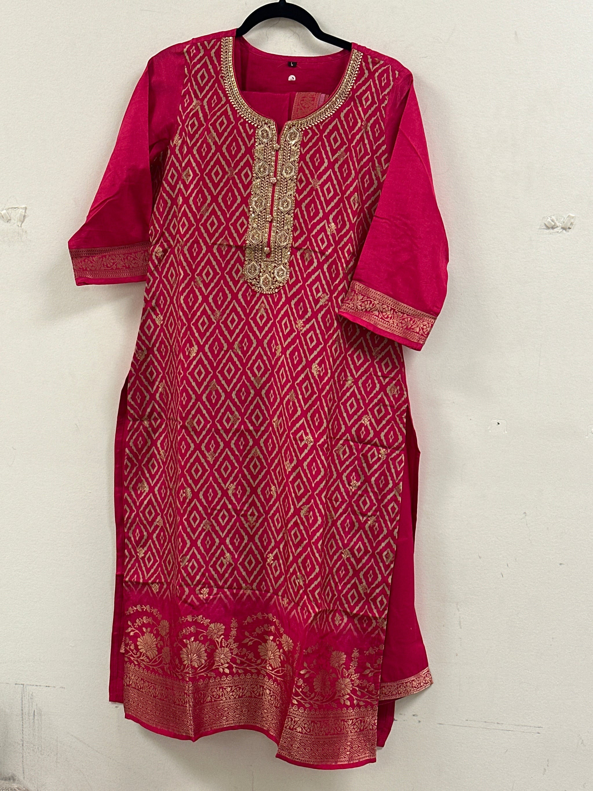 Banarasi Printed Pant Suit