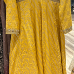 Attractive Banarasi Floor Length Anarkali