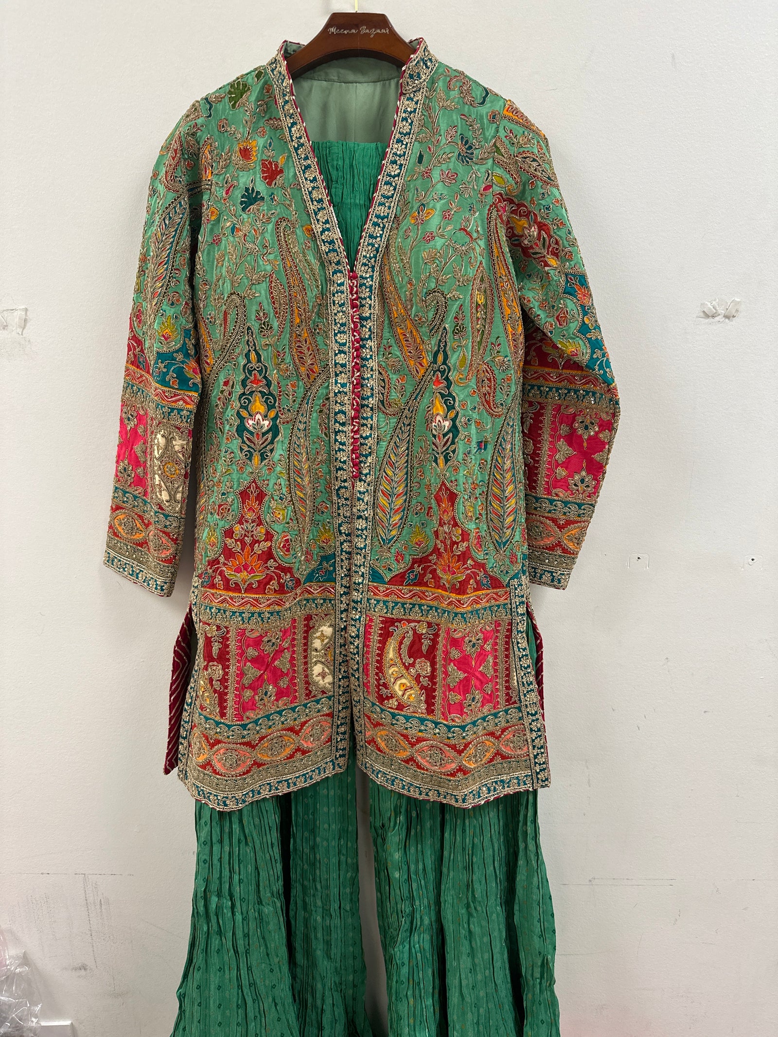 Jaipuri Jacket Style Sharara Suit