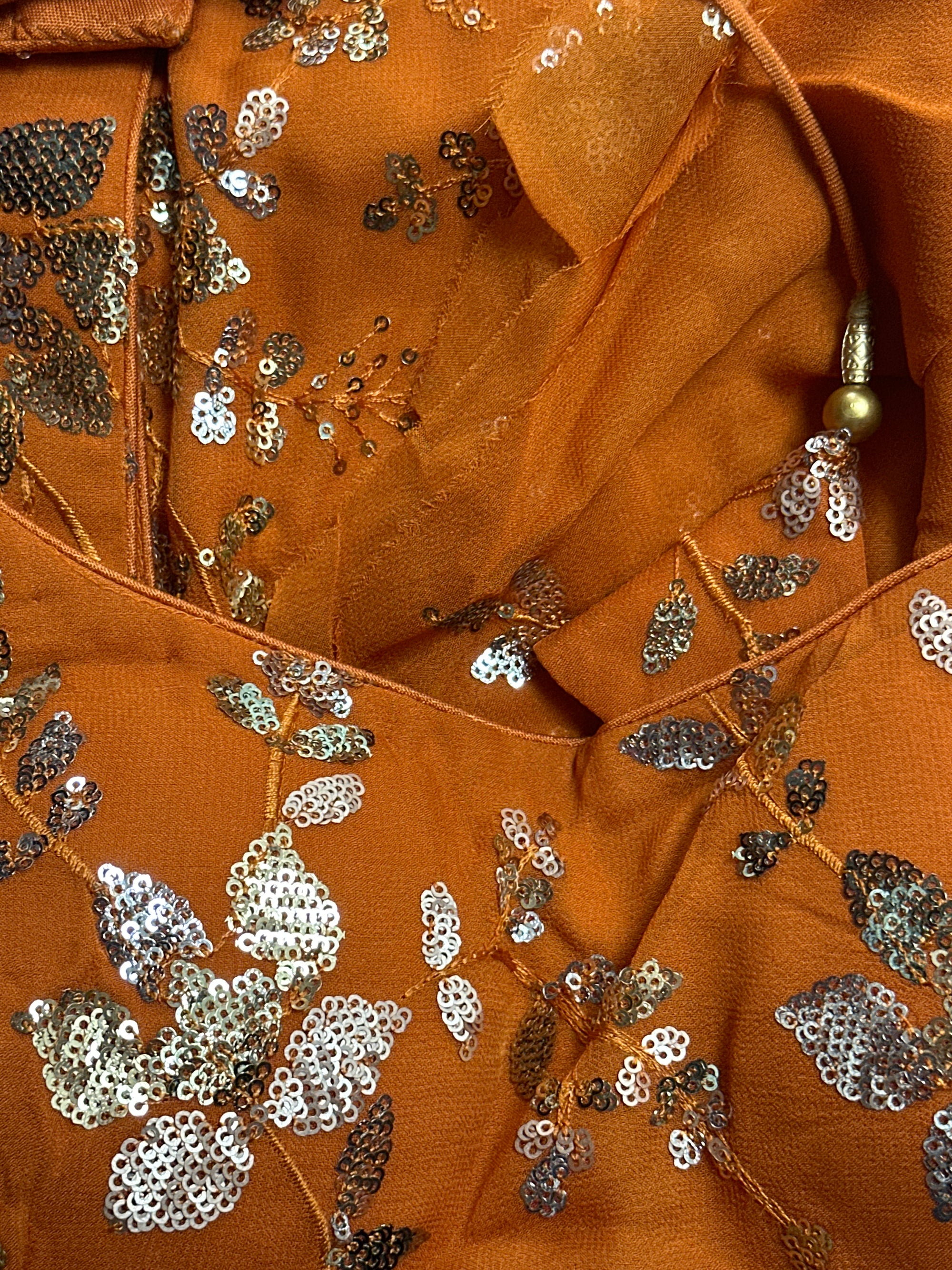 Graciously embodied Gharara Suit