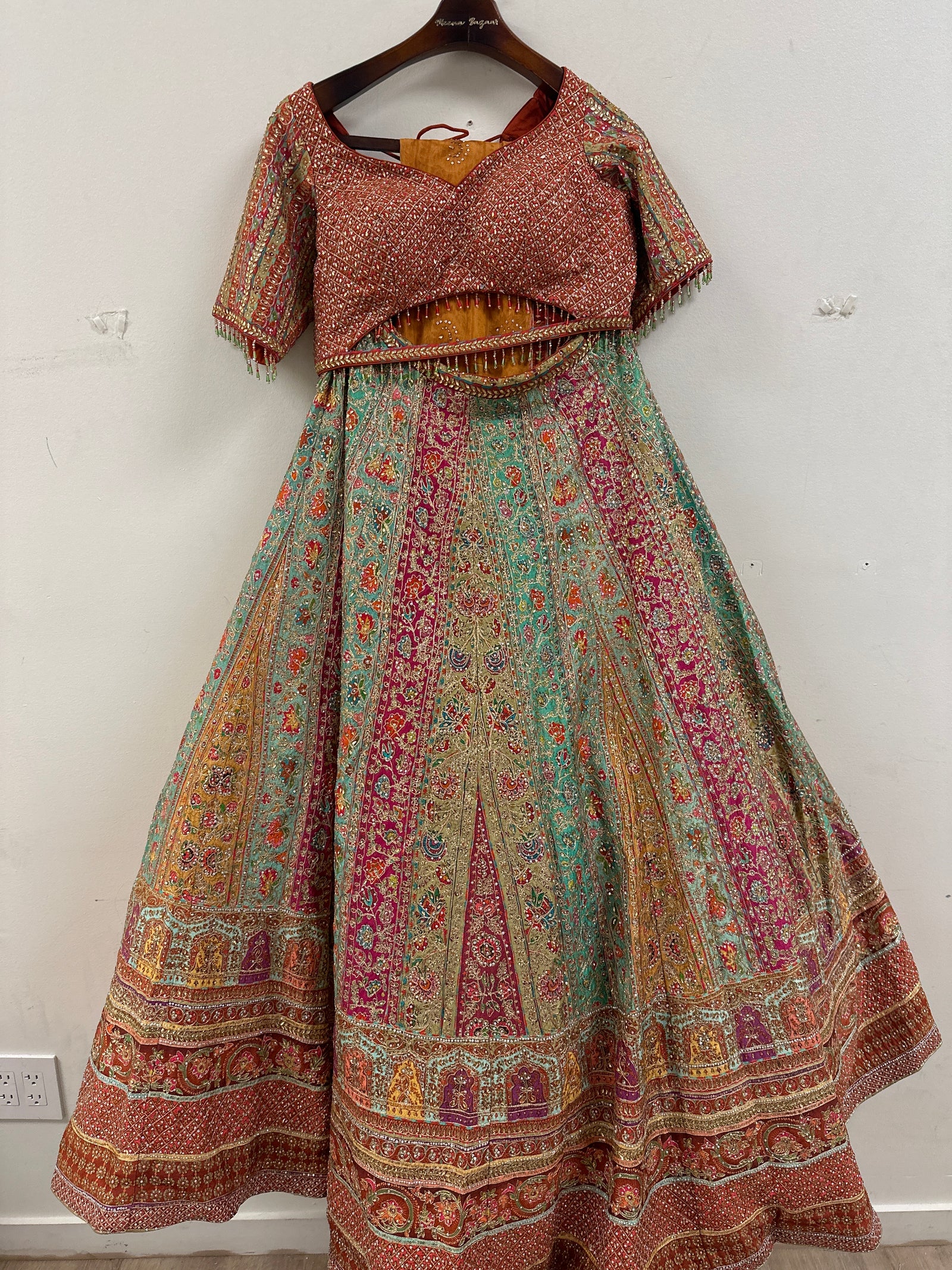 Beautiful Rajasthani Jaggo Lehenga