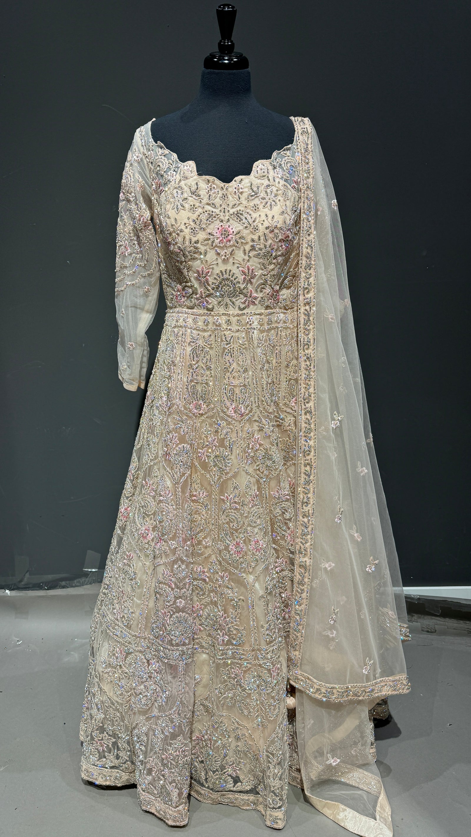 Buy Harpa Women's Cotton A-Line Standard Length Dress (GR6051_Pink_S) at