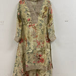 Beautiful Bird Print Sharara Suit