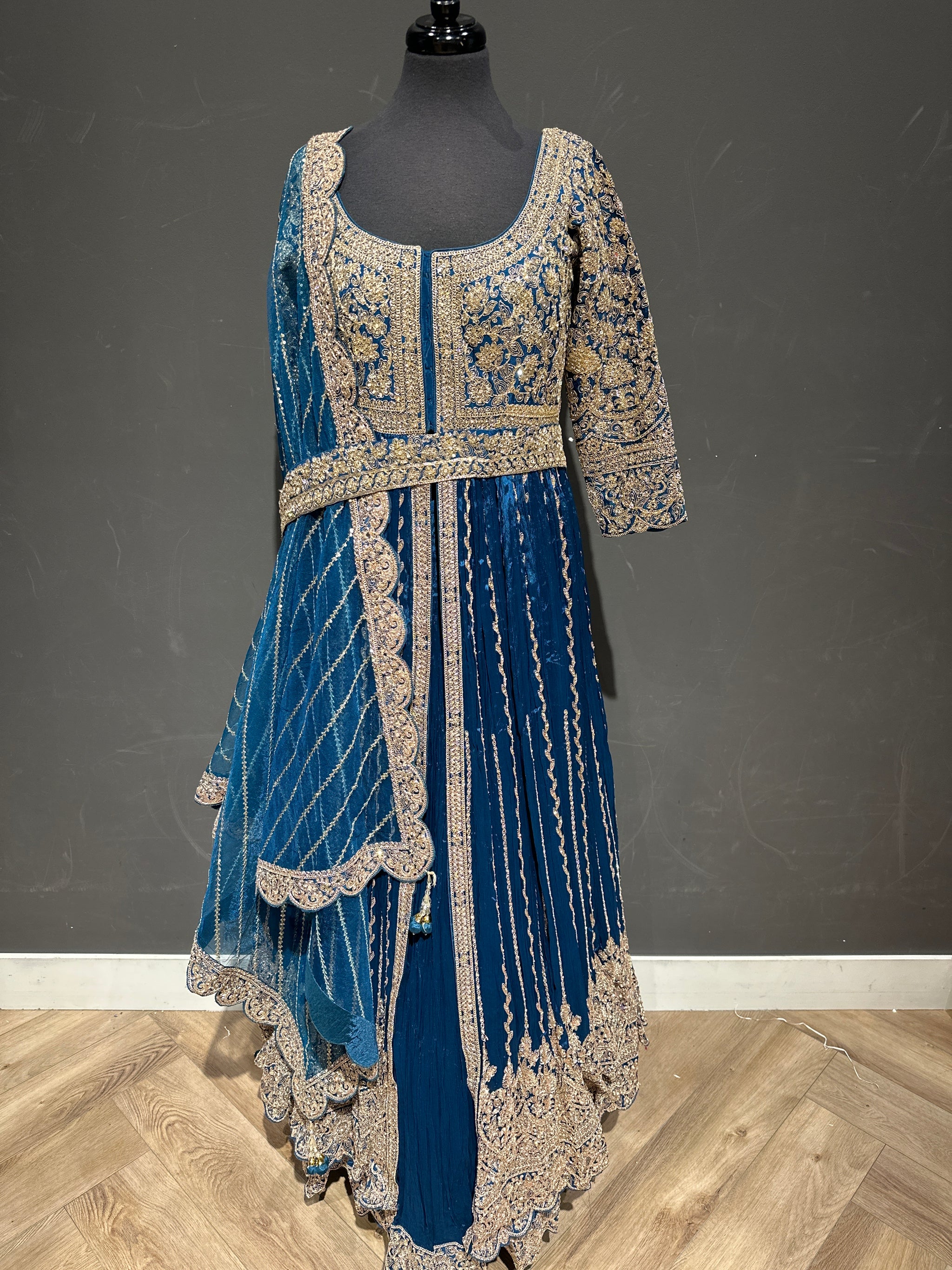 Beautifully Curated Top With Lehenga 2