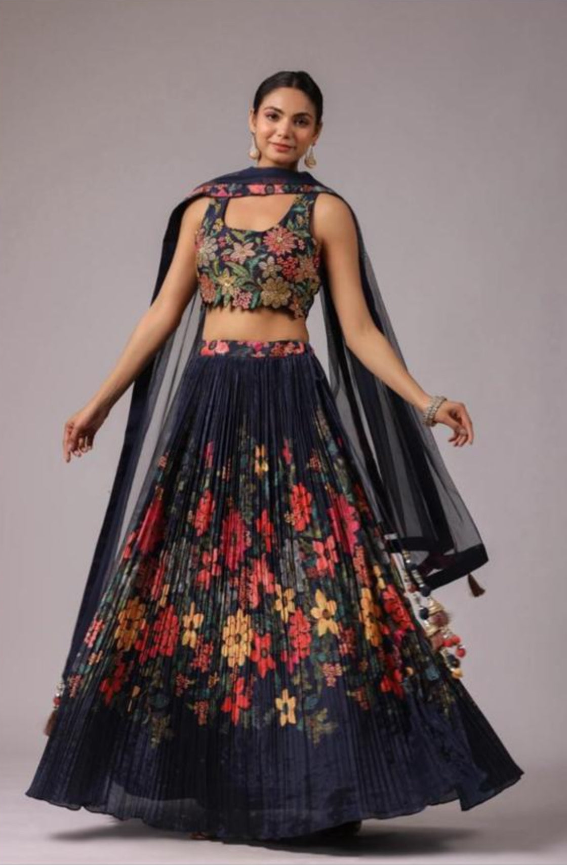 Modest Lehenga Set