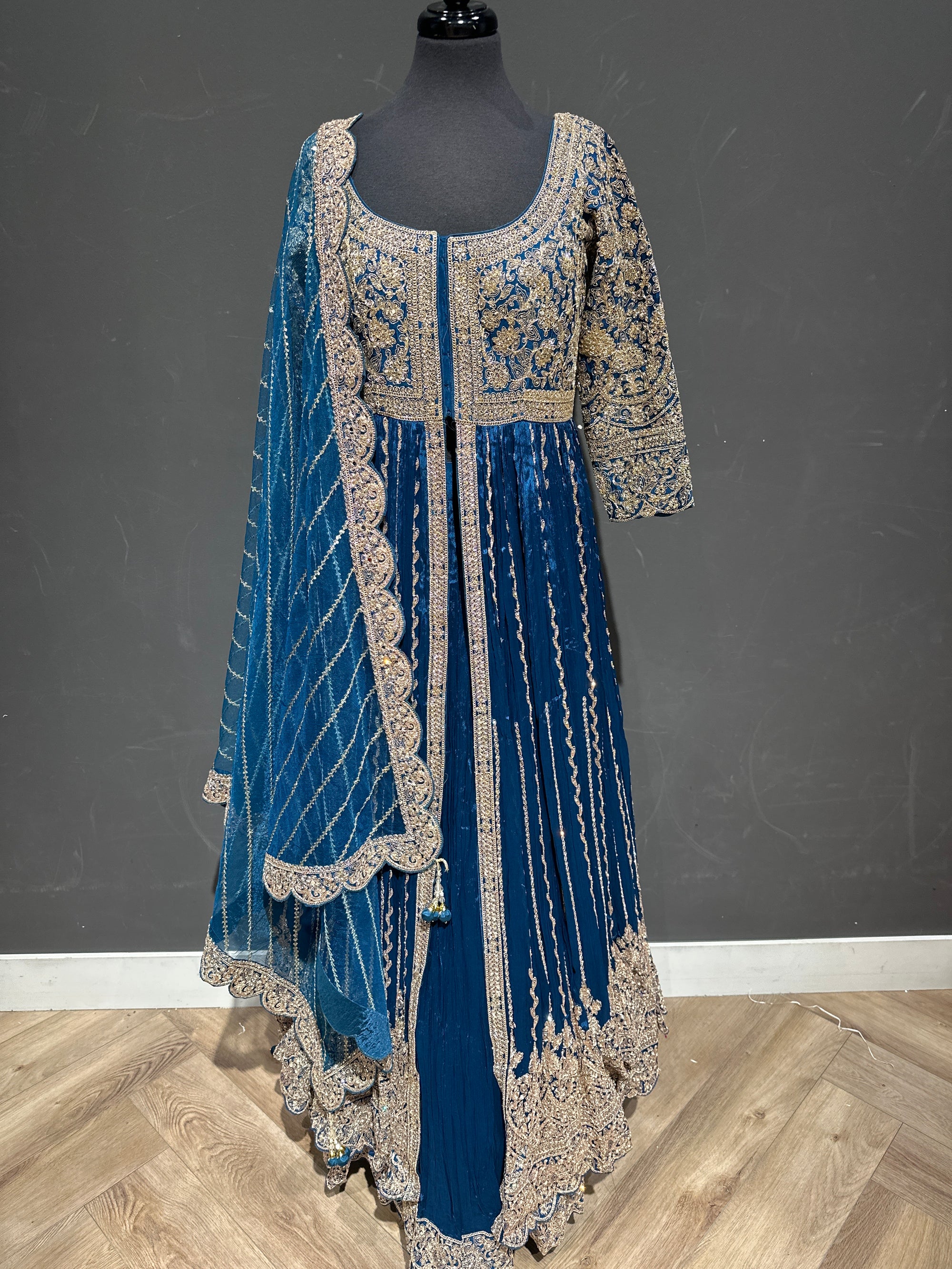 Beautifully Curated Top With Lehenga 2