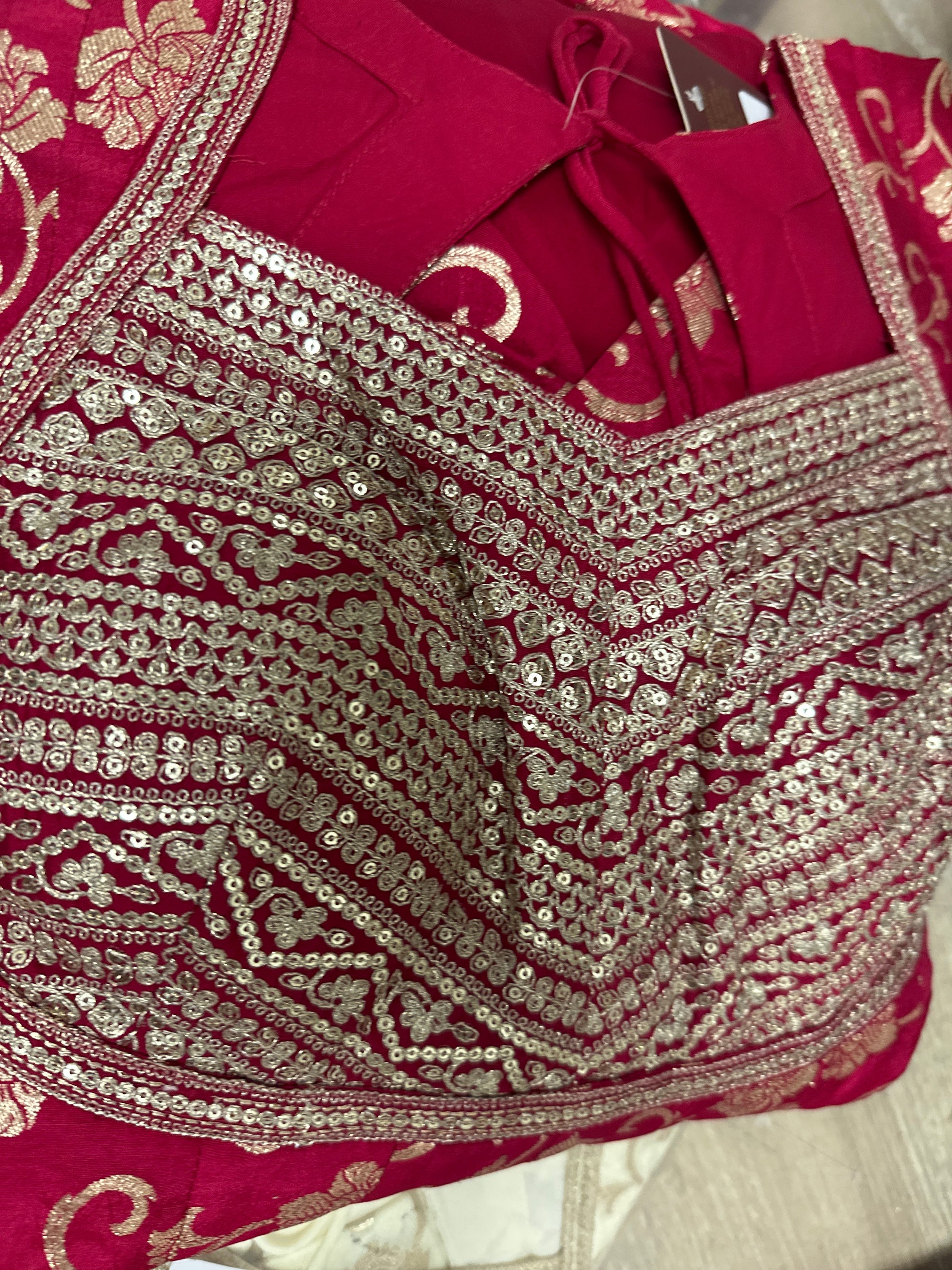 Banarasi Anarkali with Sharara