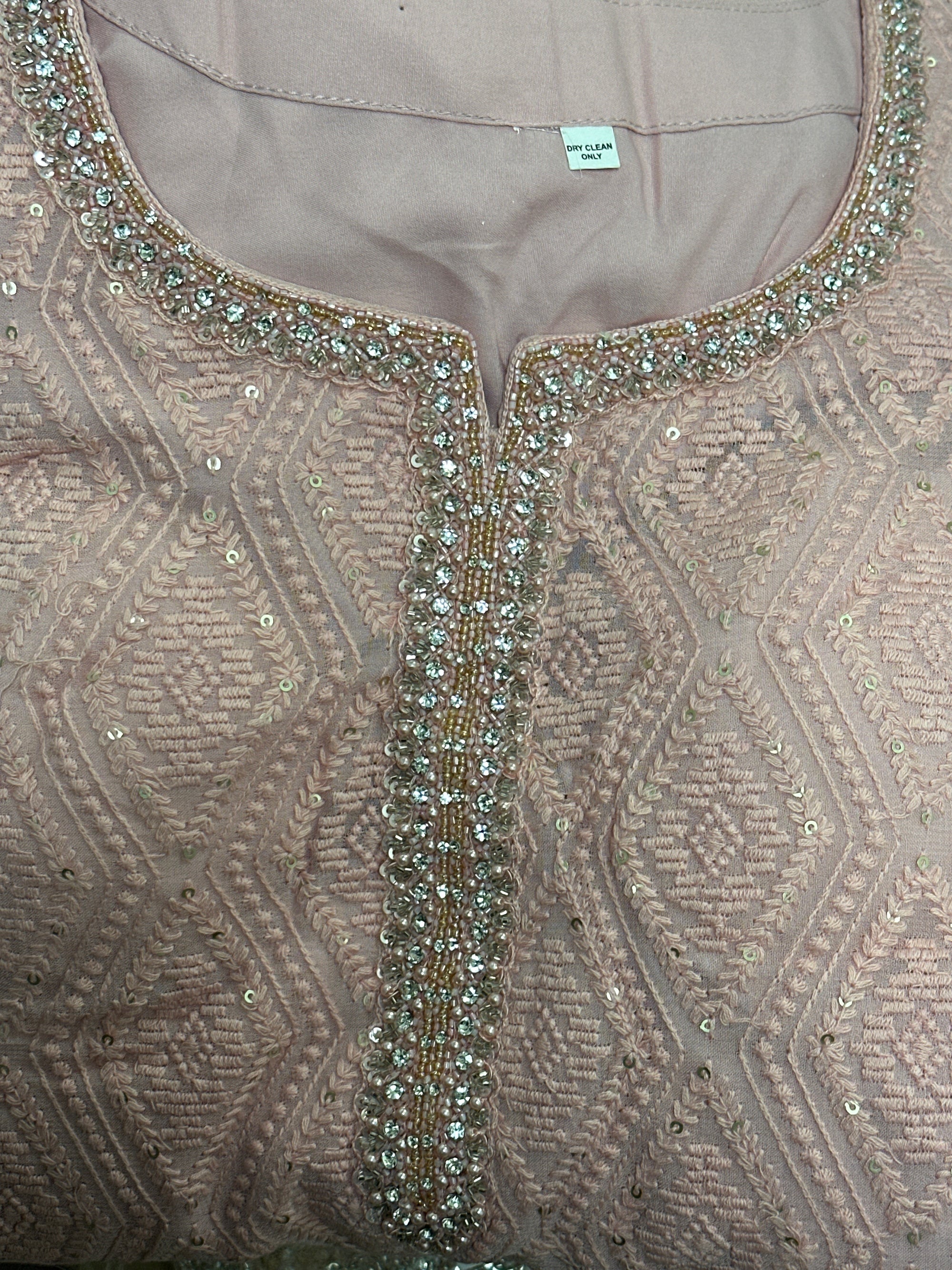 Chikankari Pant Suit