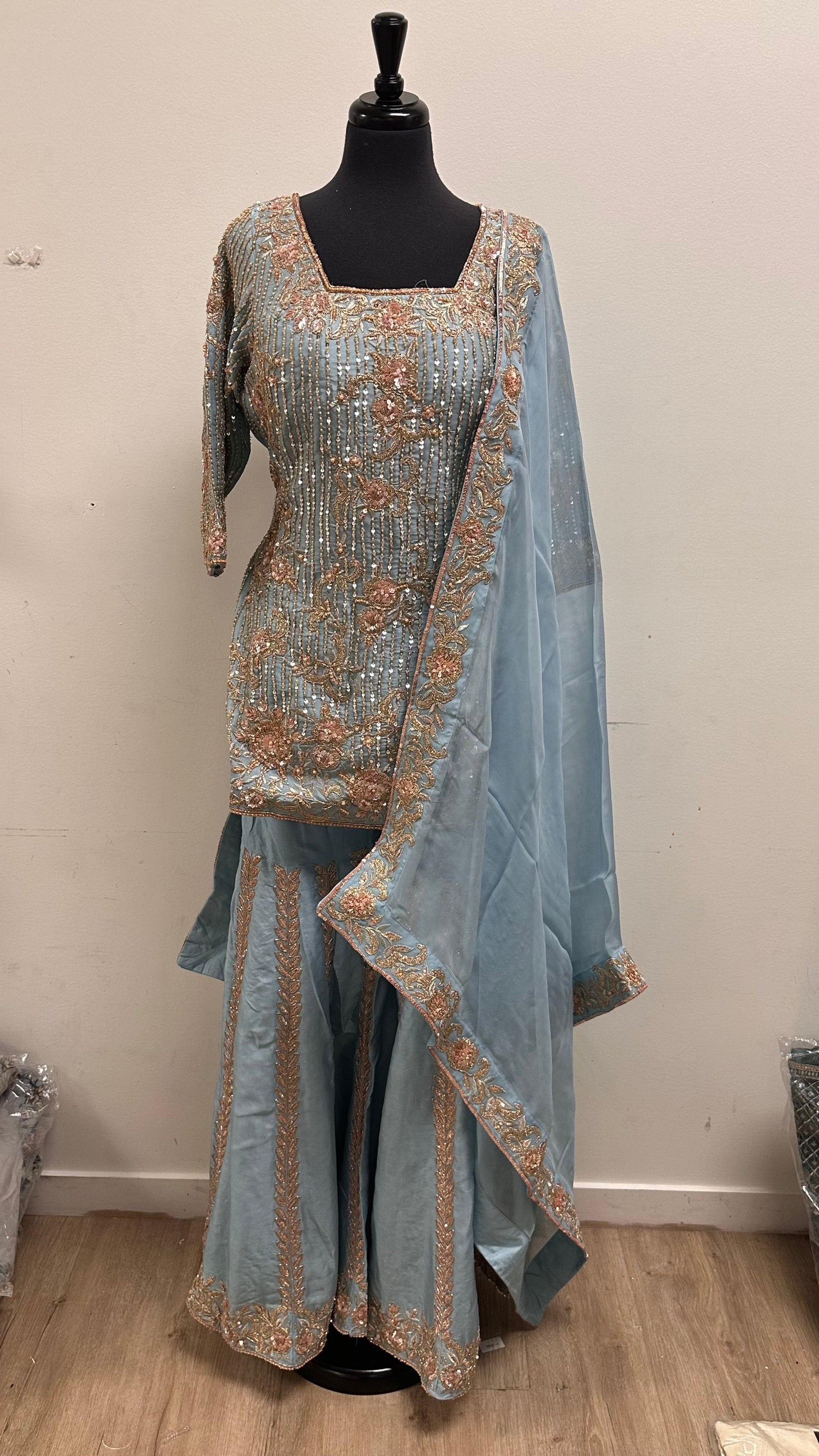 Astonishing sharara suit