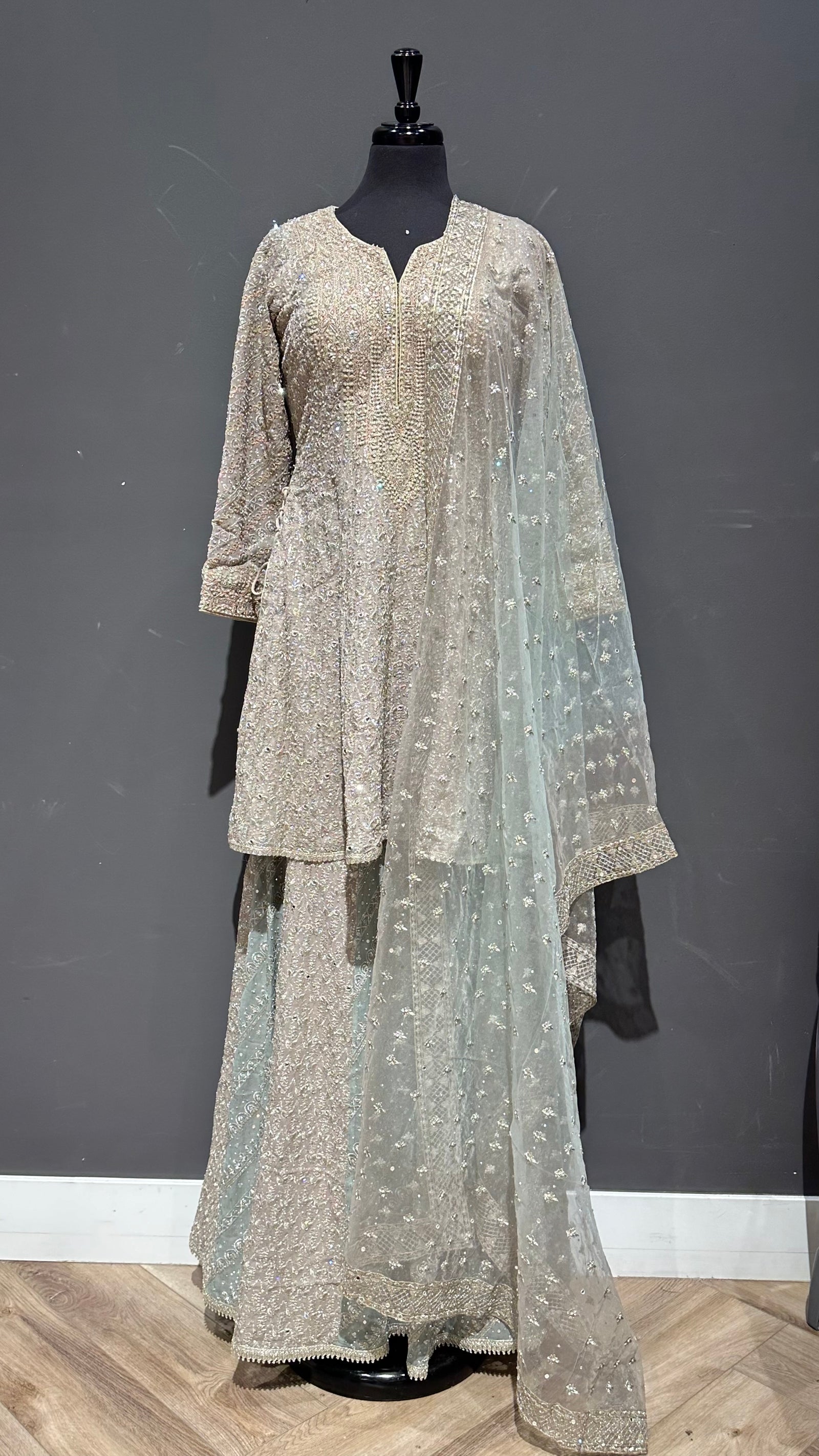 Heavy Sharara Suit