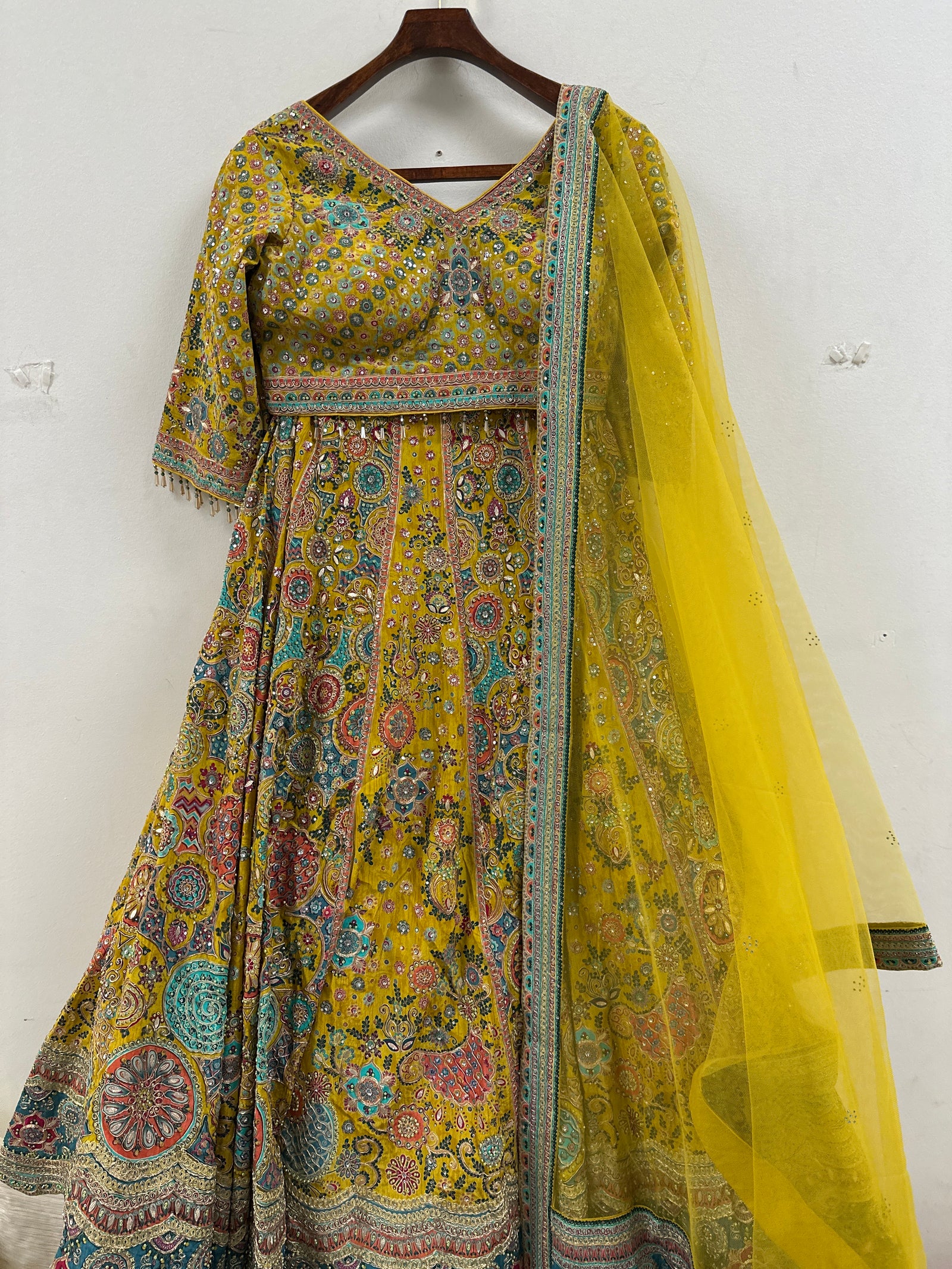 Beautiful Haldi Lehenga