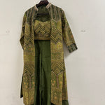 Absolutely Stunning Long Jacket With Blouse and Sharara