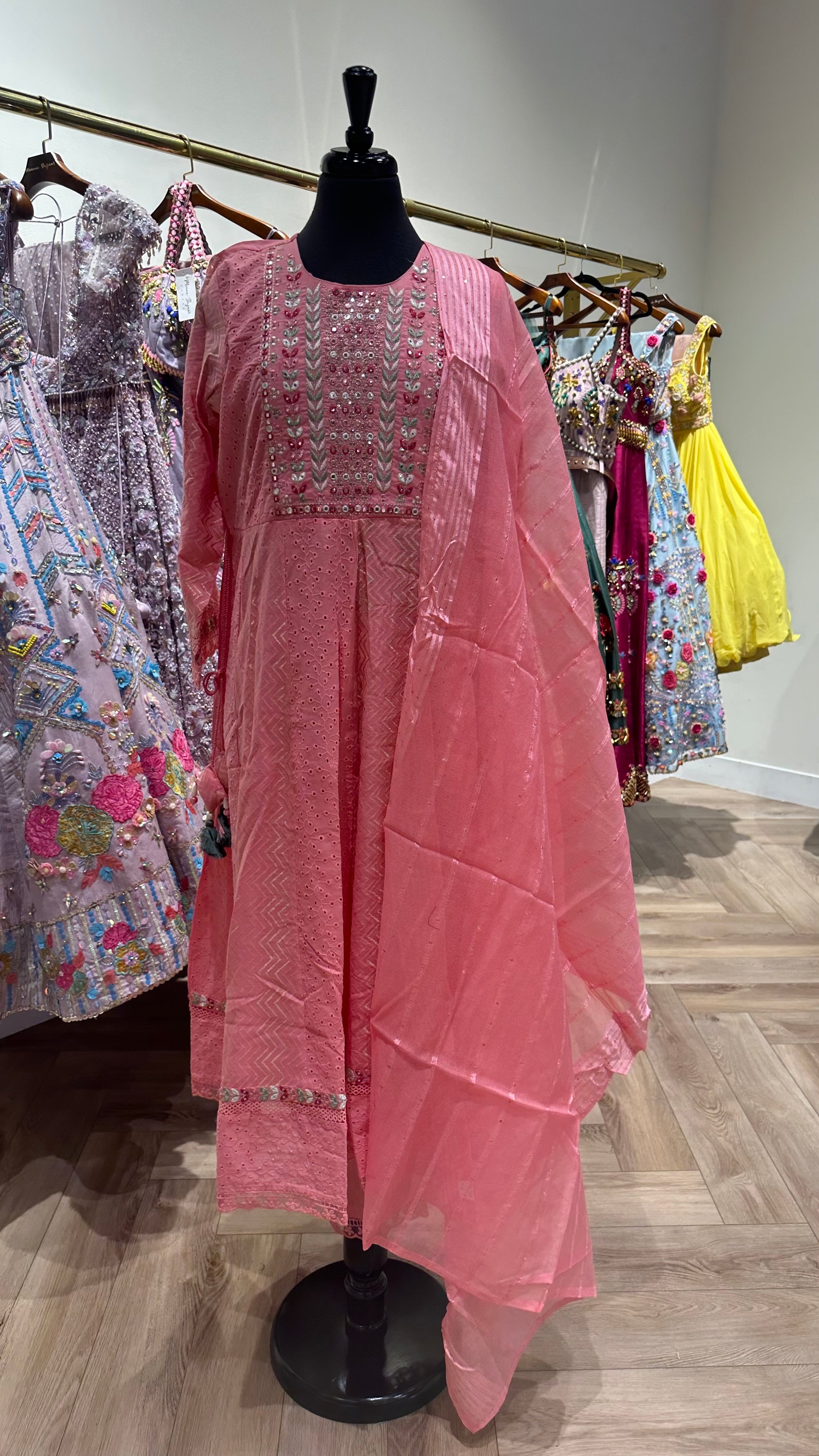 Nyra Cut Cotton Anarkali