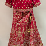 Red Bridal Lehenga