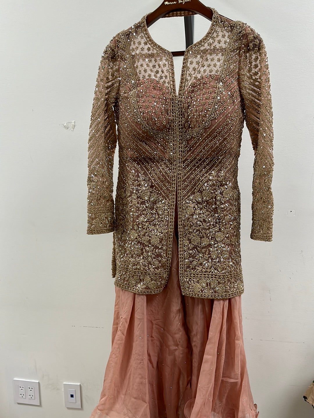 Full Embroidery Sharara Suit