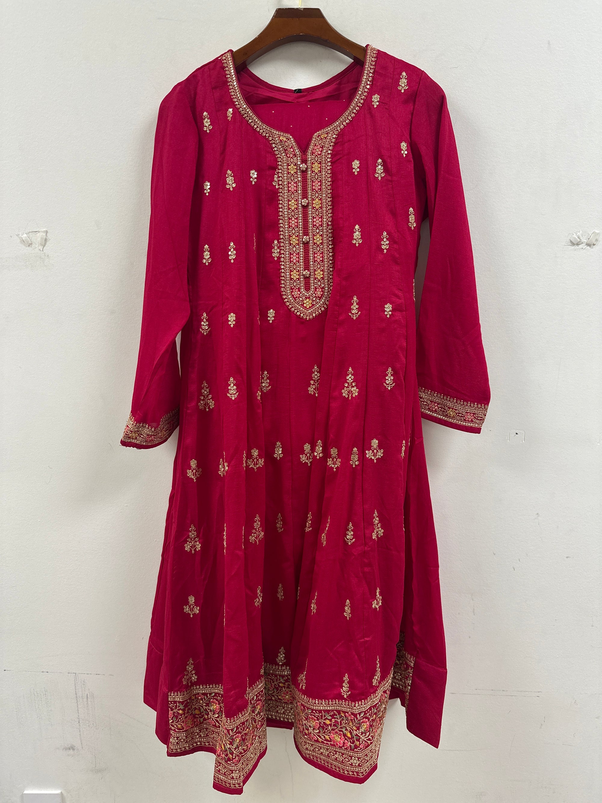 Embroidered Anarkali Suit