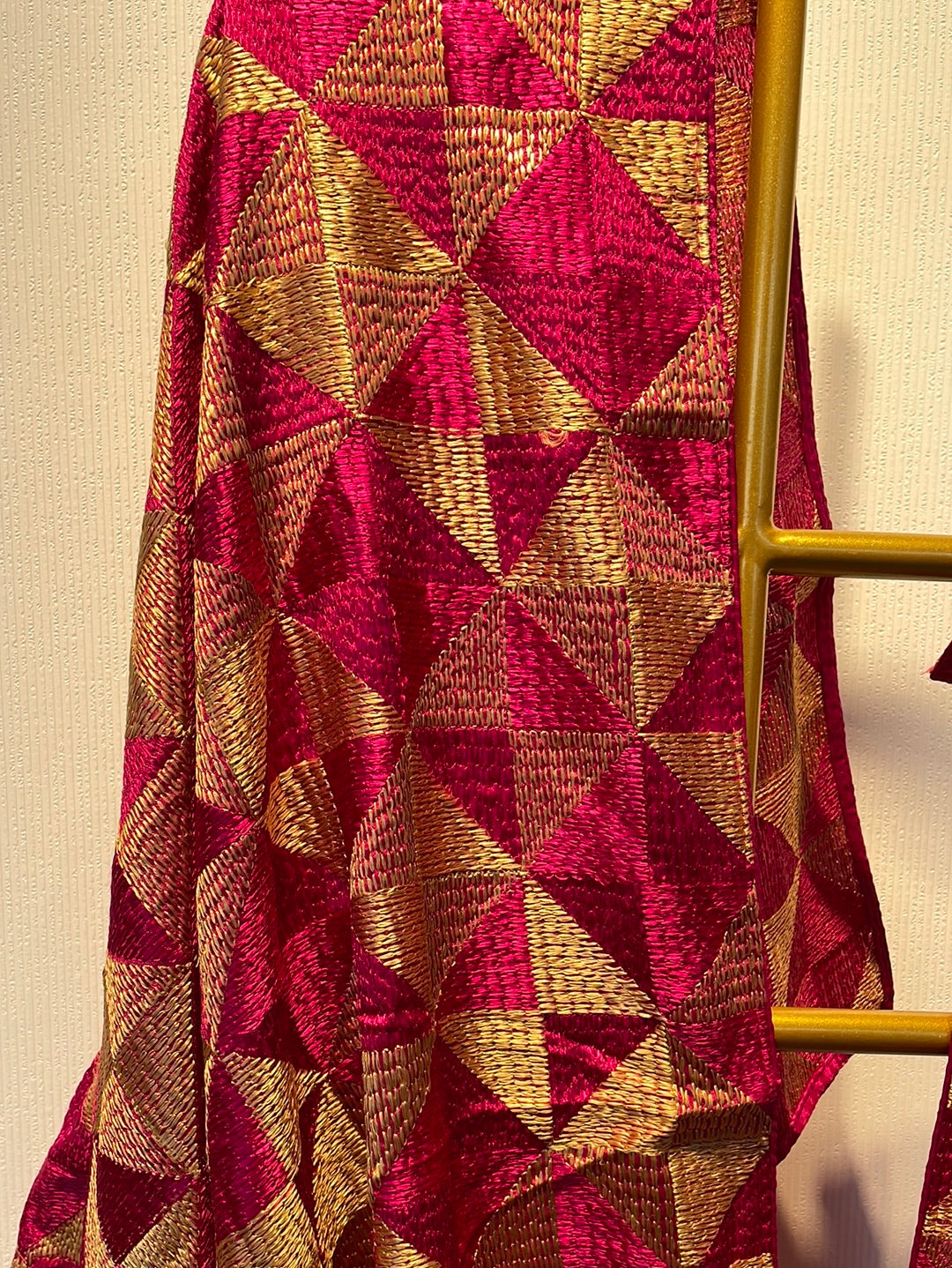 Multi Colour Chinnon Phulkari Dupattas