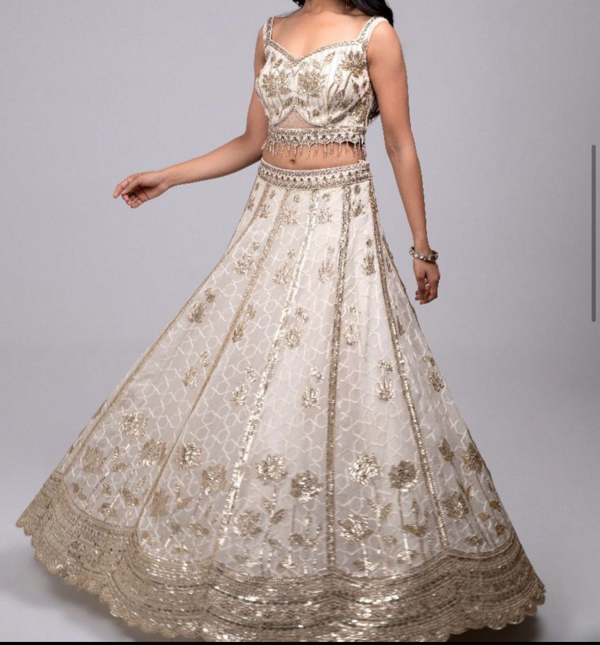 Graciously Embroided Lehenga