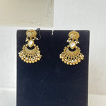 Temple Style Kundan Earrings