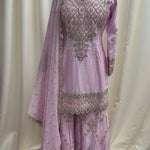 Stunning Sharara Suit with Scalping