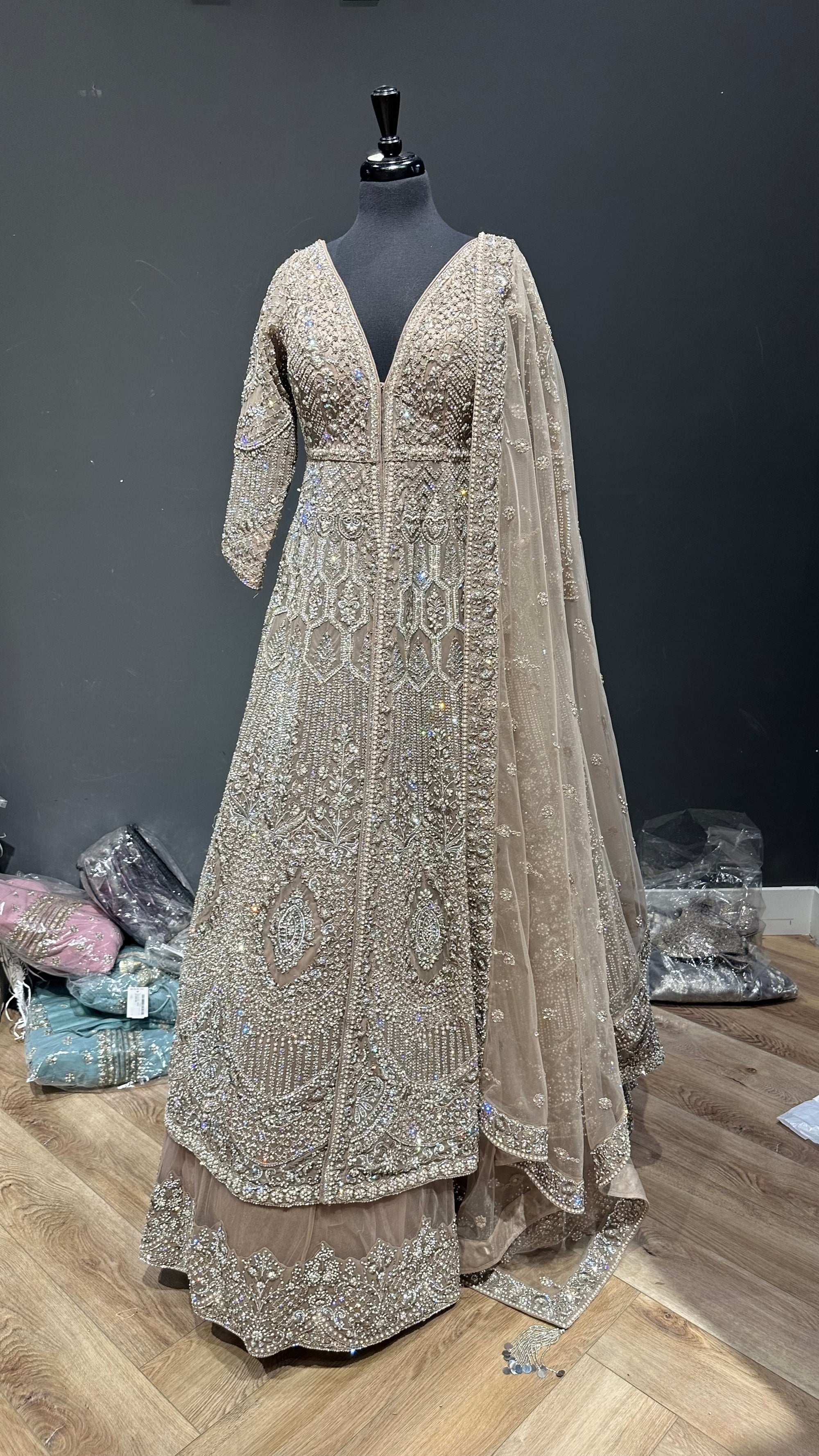 Long Jacket Magnificent Lehenga