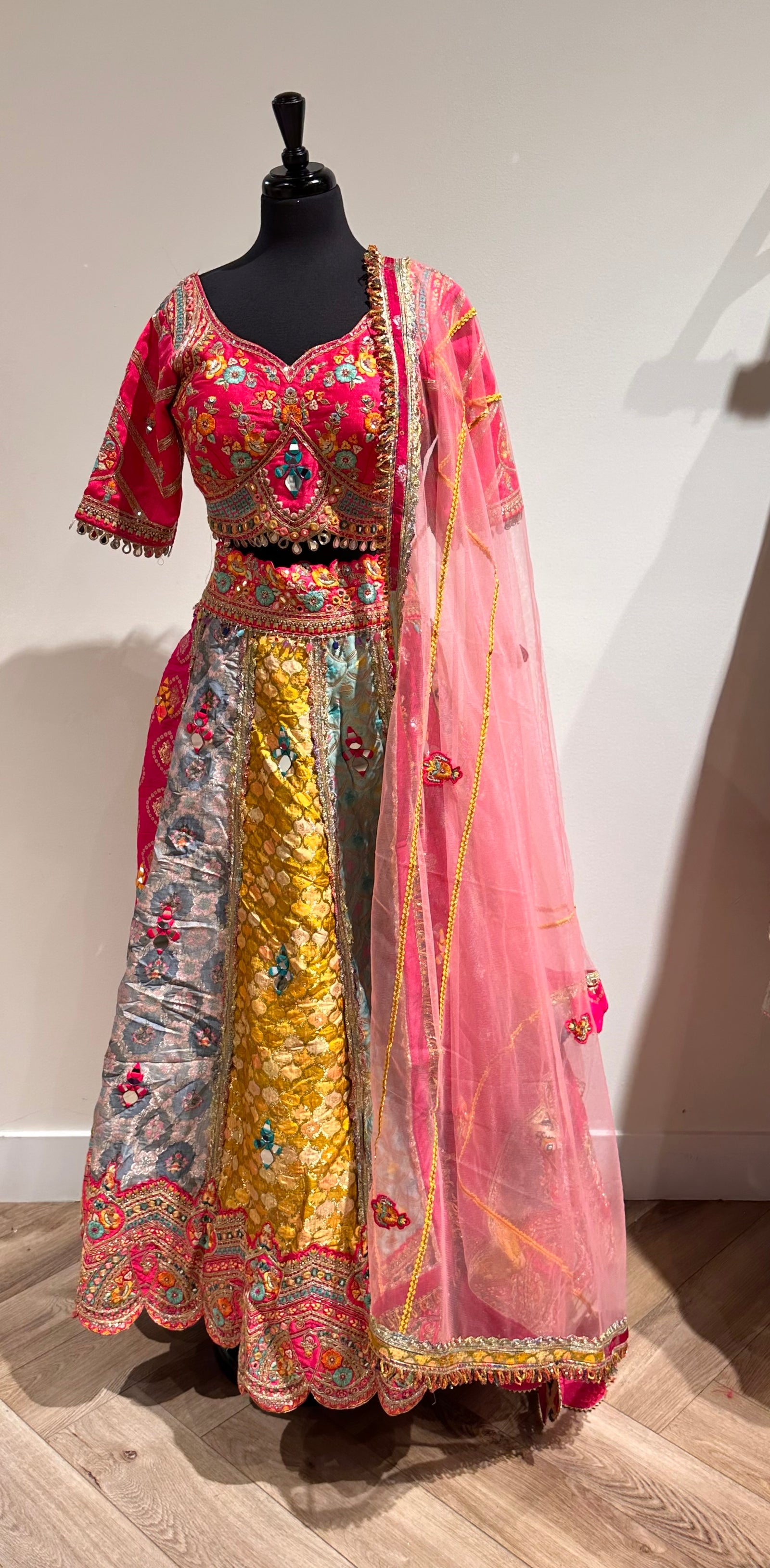 Multi Color Lehenga Set