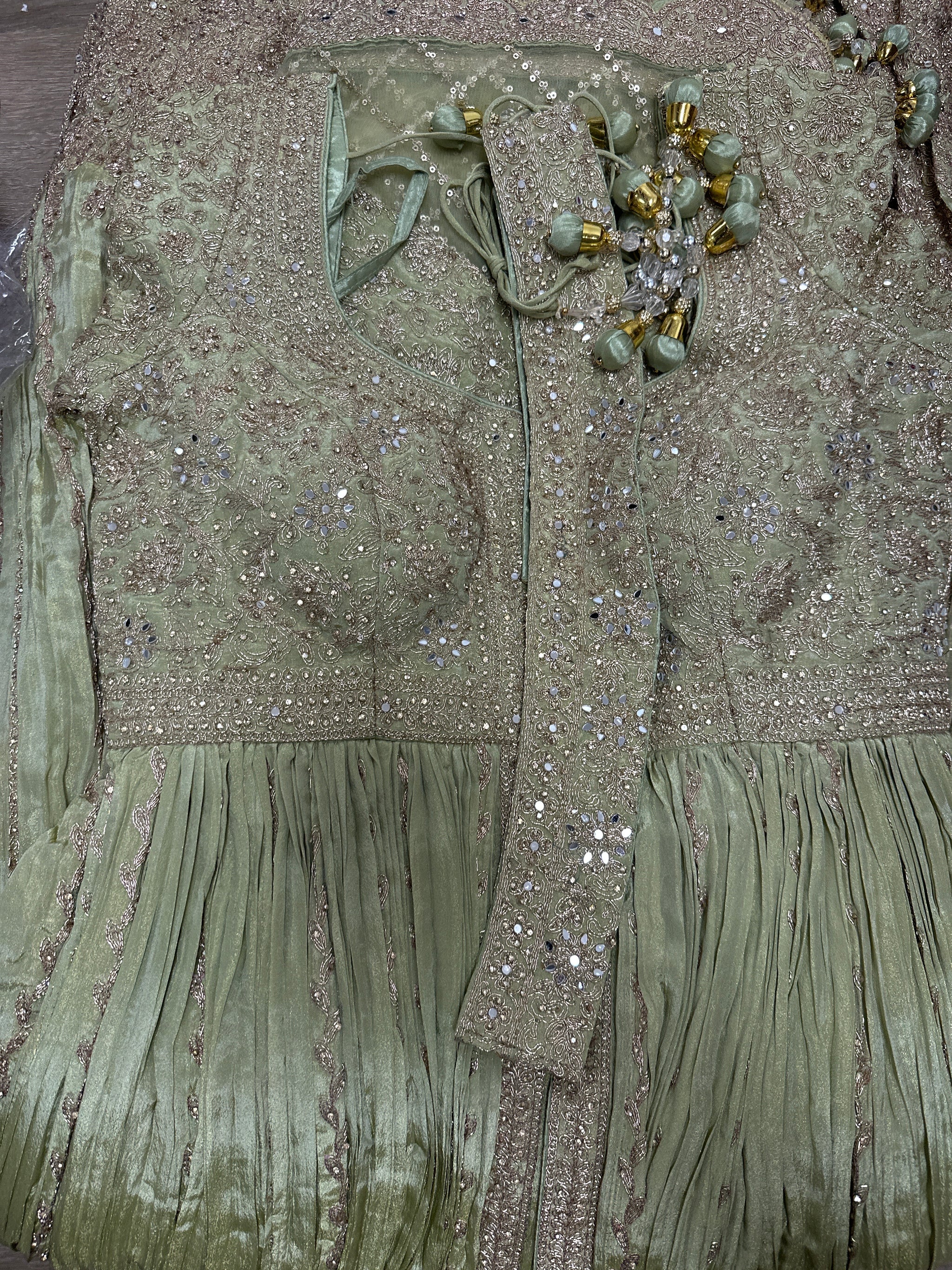 Beautifully Curated Top With Lehenga 2