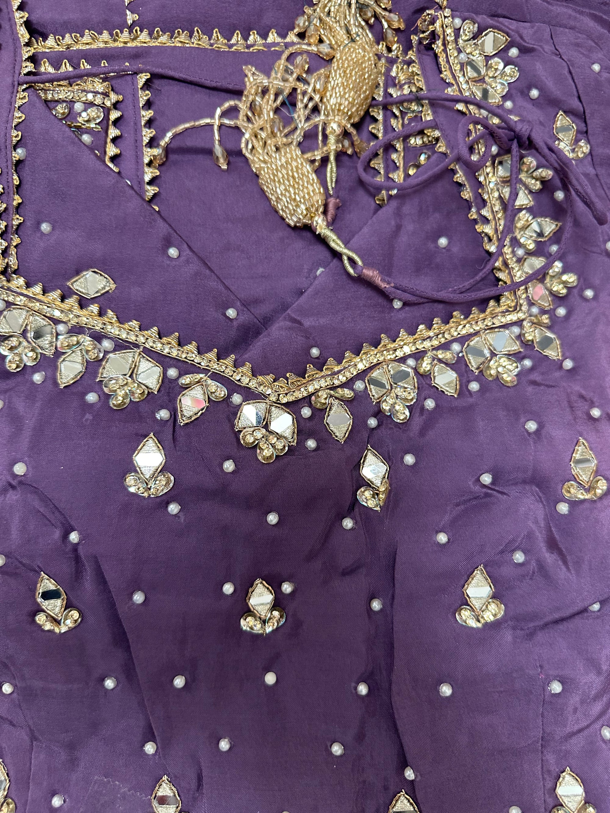 Mirror Motifs Sharara Suit