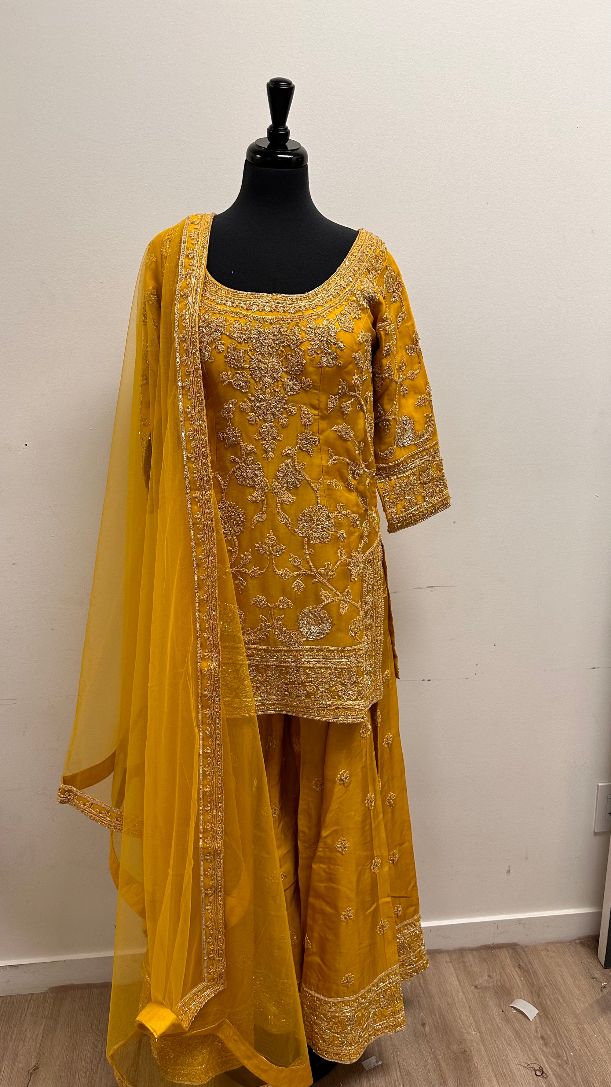 Delightful Sharara Suit