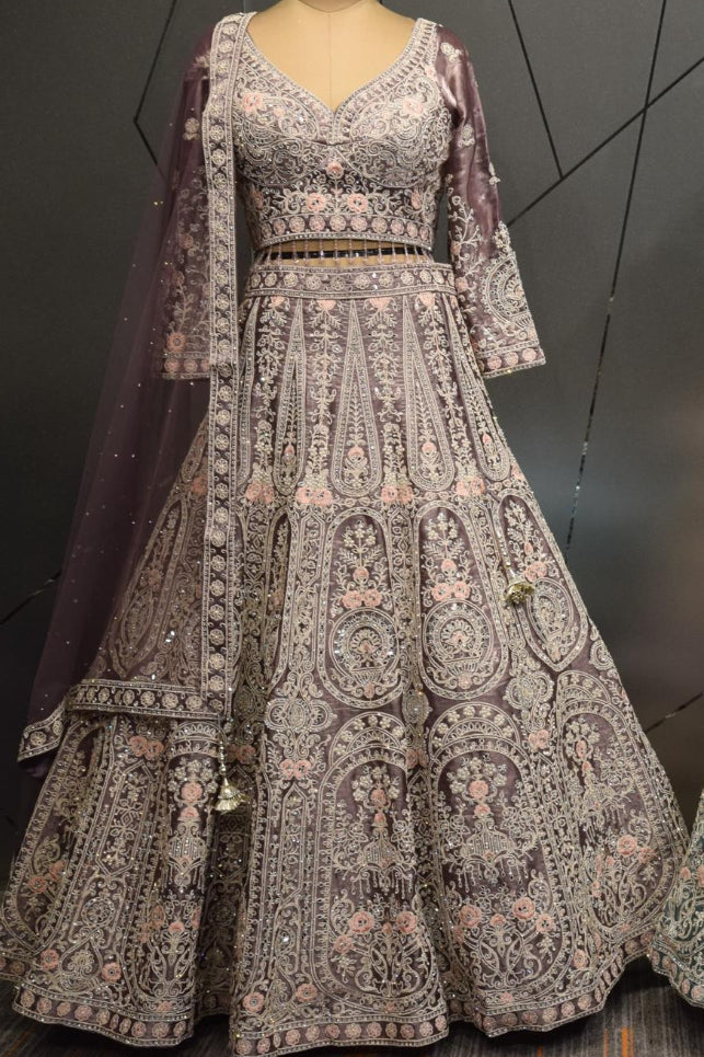 Floral Embroidery Lehenga