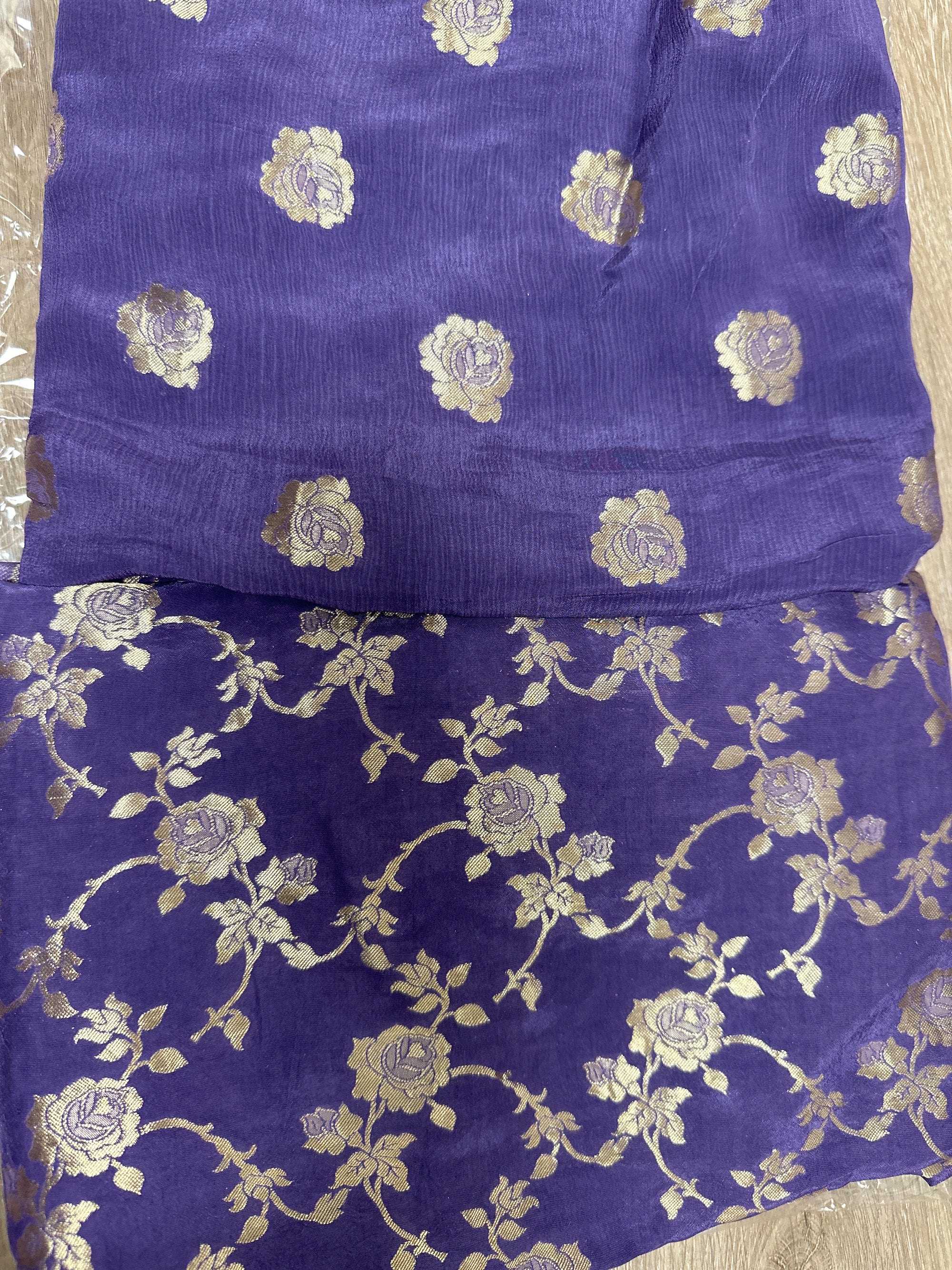 Banarasi Unstitched Suit