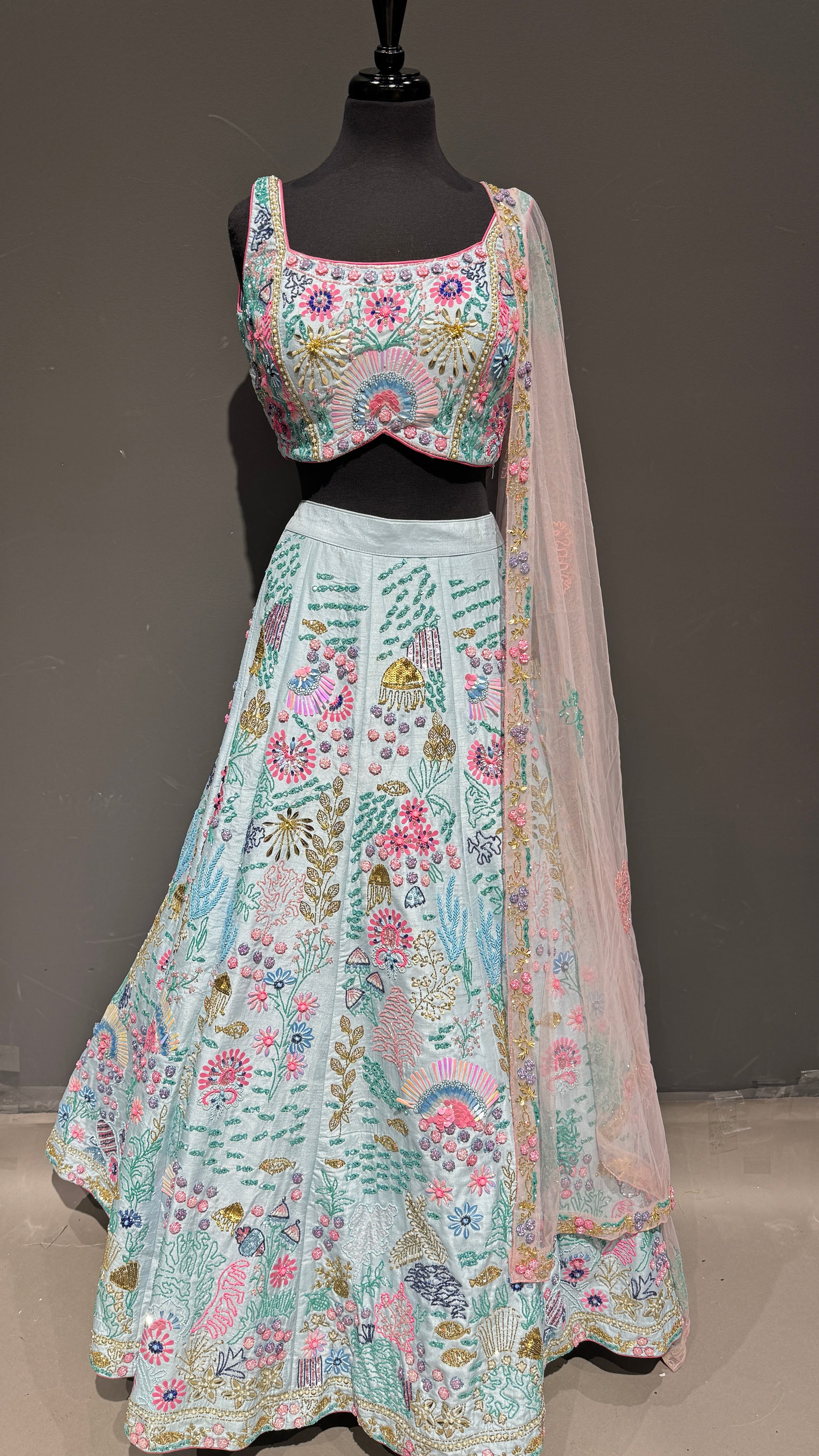 Voguish Designer Lehenga -  PDP