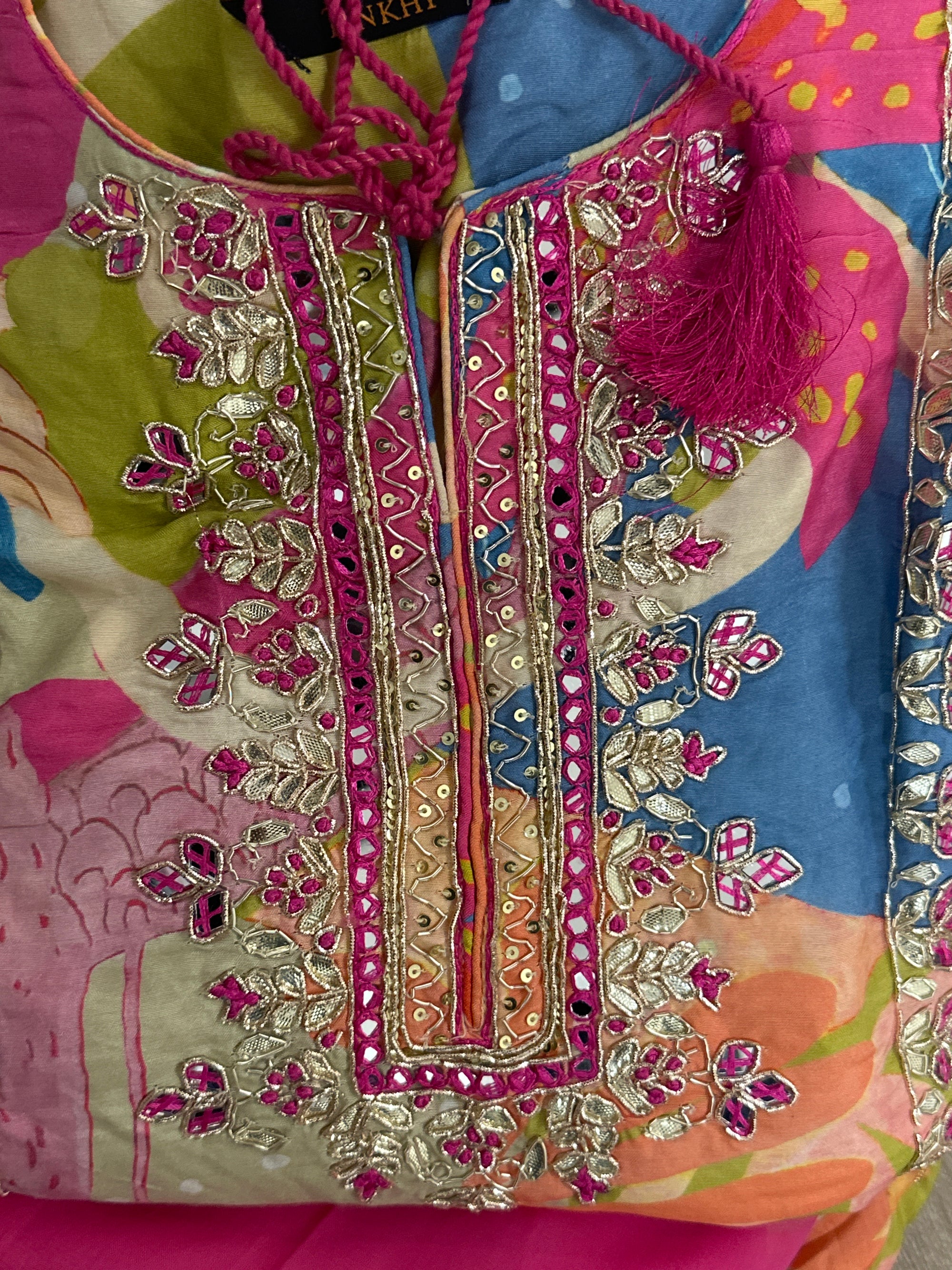 Color Pop Gharara Suit