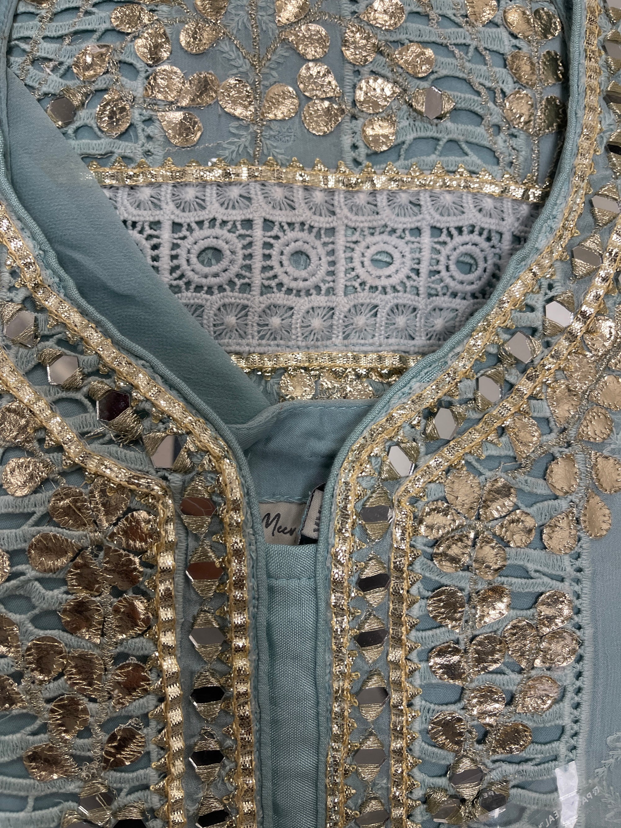 Chikankari Pant Suit